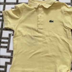 Lacoste polo size 4